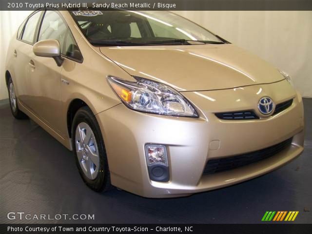 2010 Toyota Prius Hybrid III in Sandy Beach Metallic