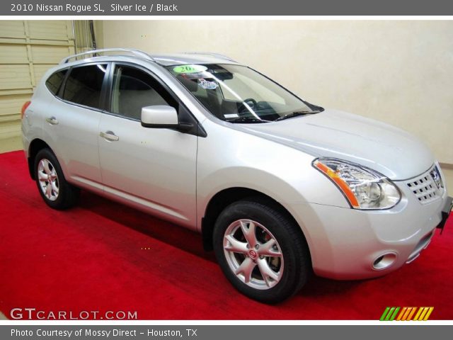 2010 Nissan Rogue SL in Silver Ice