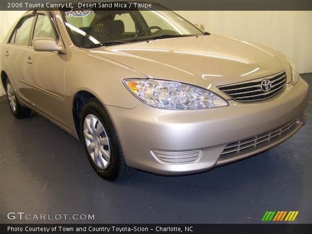 2006 Toyota Camry LE in Desert Sand Mica