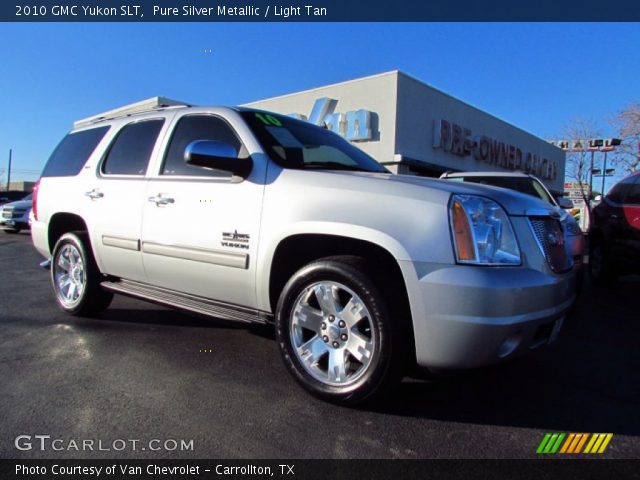 2010 GMC Yukon SLT in Pure Silver Metallic