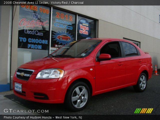 2008 Chevrolet Aveo LS Sedan in Victory Red