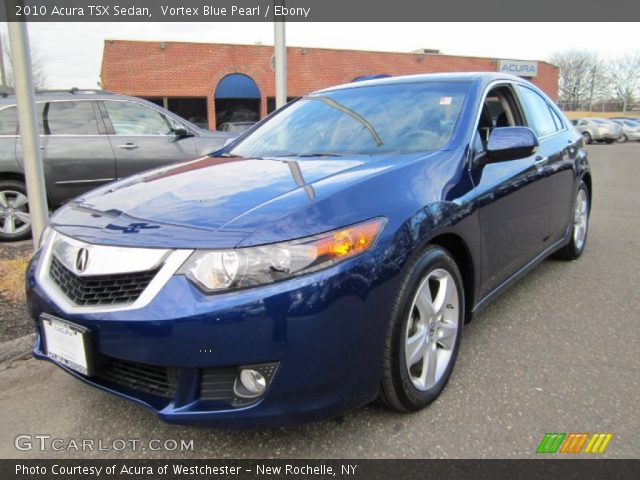 2010 Acura TSX Sedan in Vortex Blue Pearl