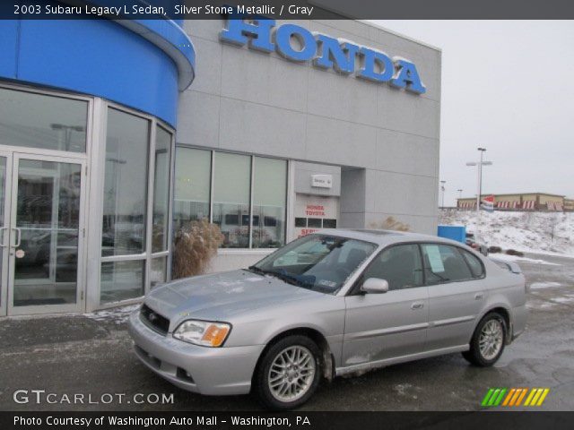 2003 Subaru Legacy L Sedan in Silver Stone Metallic