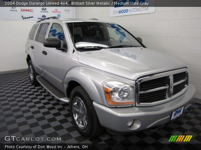 2004 Dodge Durango Limited 4x4 in Brilliant Silver Metallic