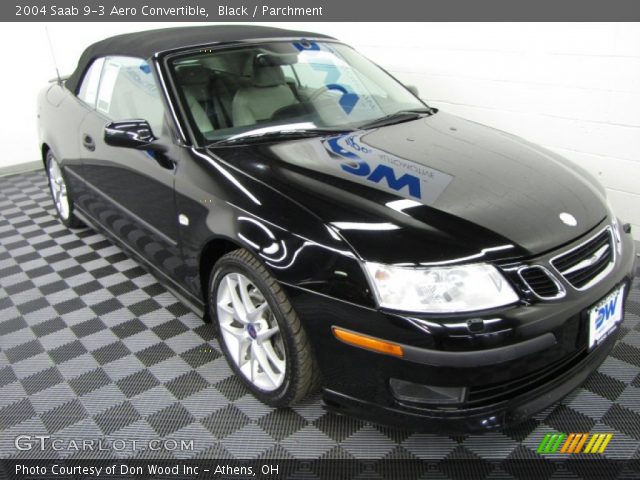 2004 Saab 9-3 Aero Convertible in Black