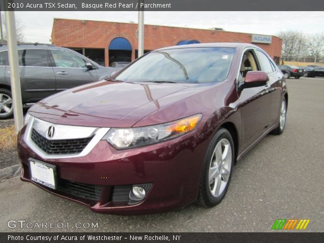 2010 Acura TSX Sedan in Basque Red Pearl