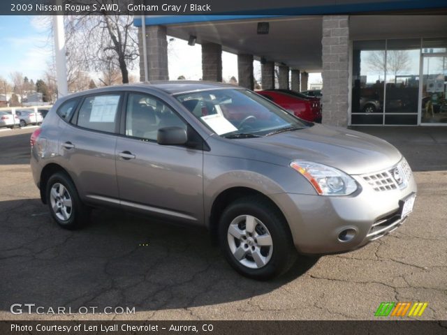 2009 Nissan Rogue S AWD in Gotham Gray