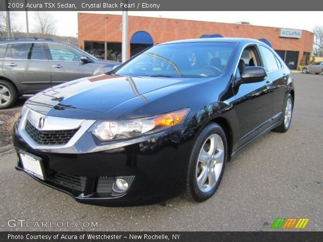 2009 Acura TSX Sedan in Crystal Black Pearl
