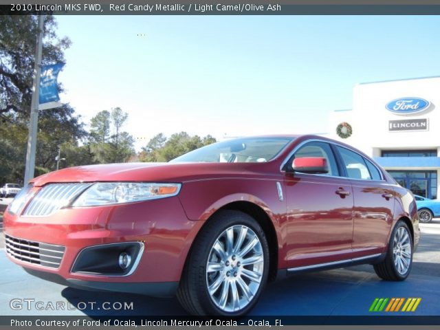 2010 Lincoln MKS FWD in Red Candy Metallic