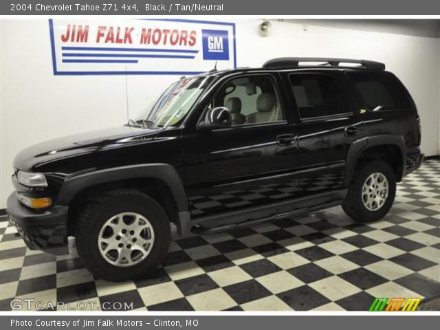 2004 Chevrolet Tahoe Z71 4x4 in Black