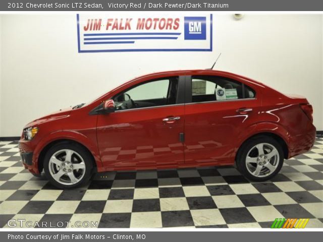 2012 Chevrolet Sonic LTZ Sedan in Victory Red
