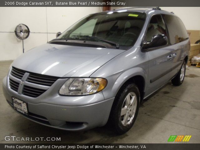 2006 Dodge Caravan SXT in Butane Blue Pearl