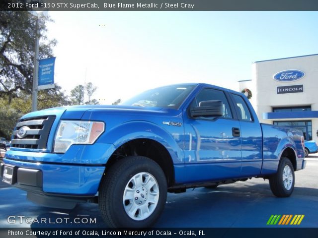 2012 Ford F150 STX SuperCab in Blue Flame Metallic
