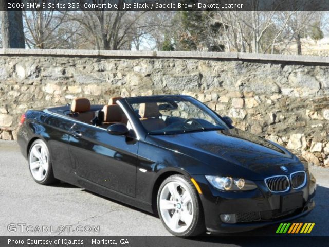 2009 BMW 3 Series 335i Convertible in Jet Black