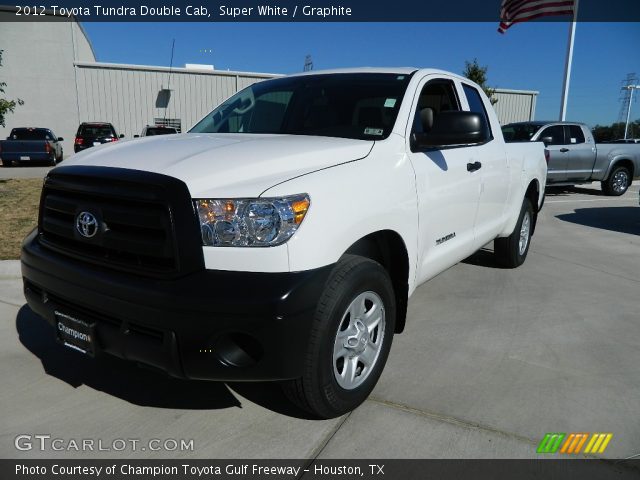 2012 Toyota Tundra Double Cab in Super White