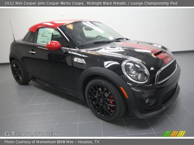 2012 Mini Cooper John Cooper Works Coupe in Midnight Black Metallic