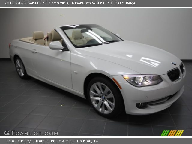 2012 BMW 3 Series 328i Convertible in Mineral White Metallic