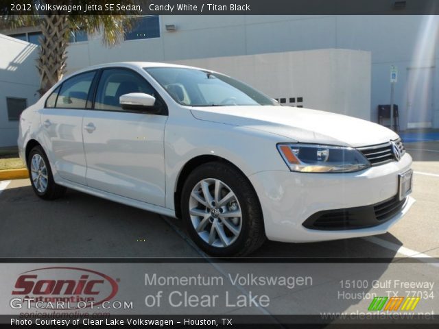 2012 Volkswagen Jetta SE Sedan in Candy White