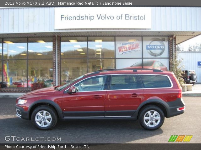 2012 Volvo XC70 3.2 AWD in Flamenco Red Metallic