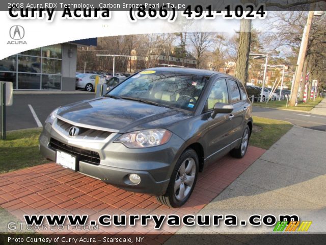 2008 Acura RDX Technology in Carbon Bronze Pearl