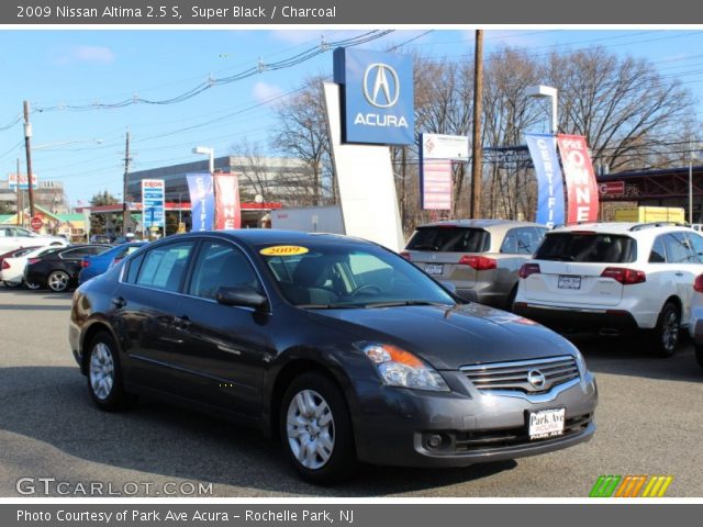 2009 Nissan Altima 2.5 S in Super Black