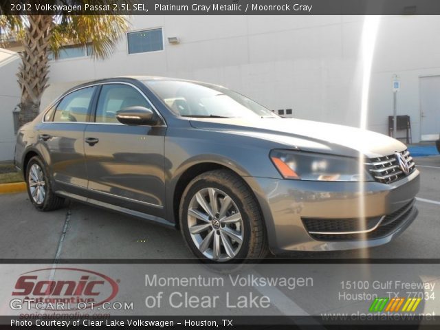 2012 Volkswagen Passat 2.5L SEL in Platinum Gray Metallic