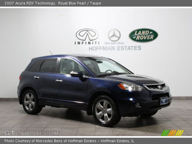 2007 Acura RDX Technology in Royal Blue Pearl