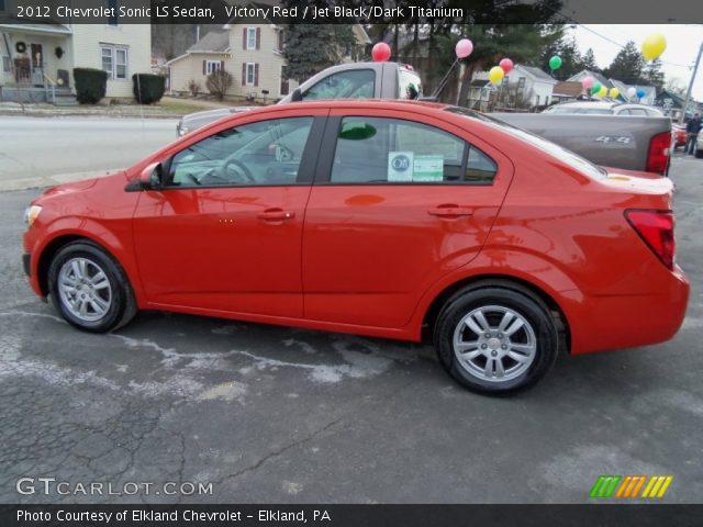 2012 Chevrolet Sonic LS Sedan in Victory Red