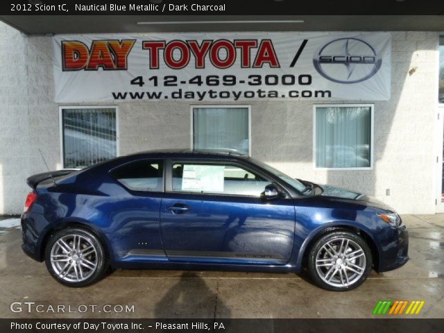 2012 Scion tC  in Nautical Blue Metallic