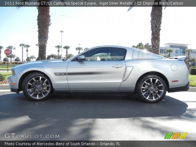 2011 Ford Mustang GT/CS California Special Coupe in Ingot Silver Metallic