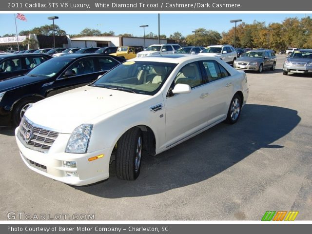2011 Cadillac STS V6 Luxury in White Diamond Tricoat