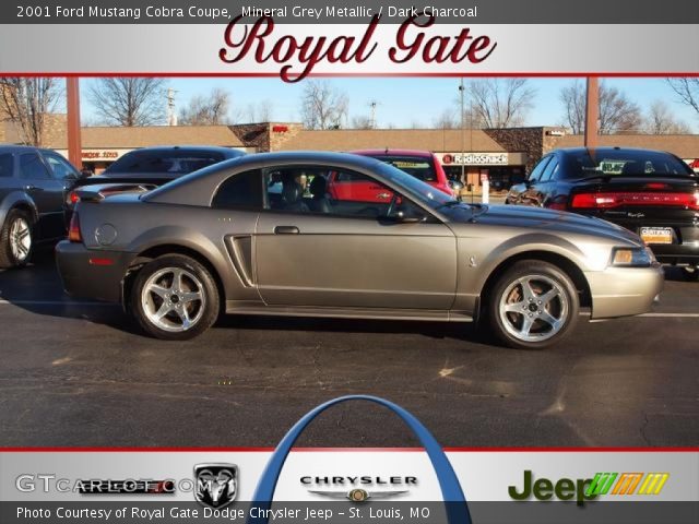 2001 Ford Mustang Cobra Coupe in Mineral Grey Metallic