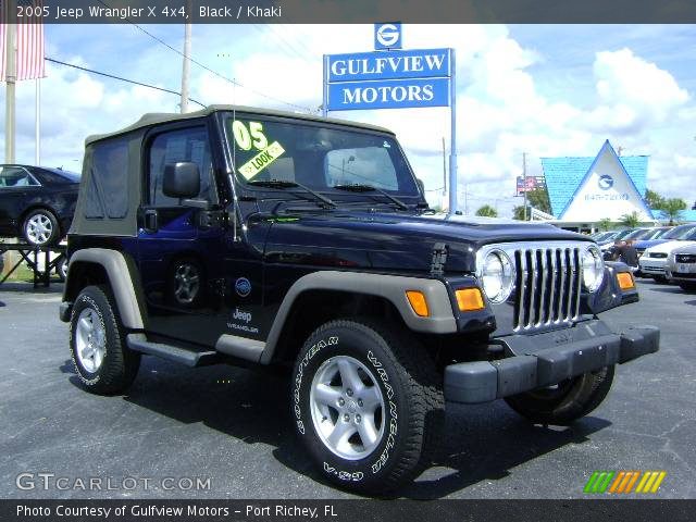 2005 Jeep Wrangler X 4x4 in Black
