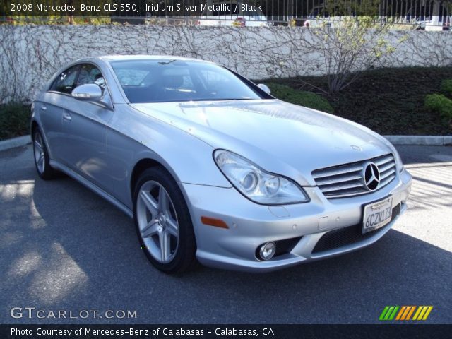 2008 Mercedes-Benz CLS 550 in Iridium Silver Metallic