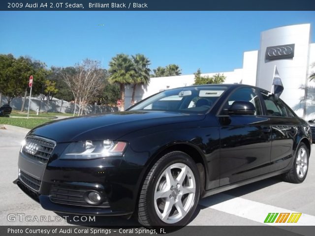 2009 Audi A4 2.0T Sedan in Brilliant Black