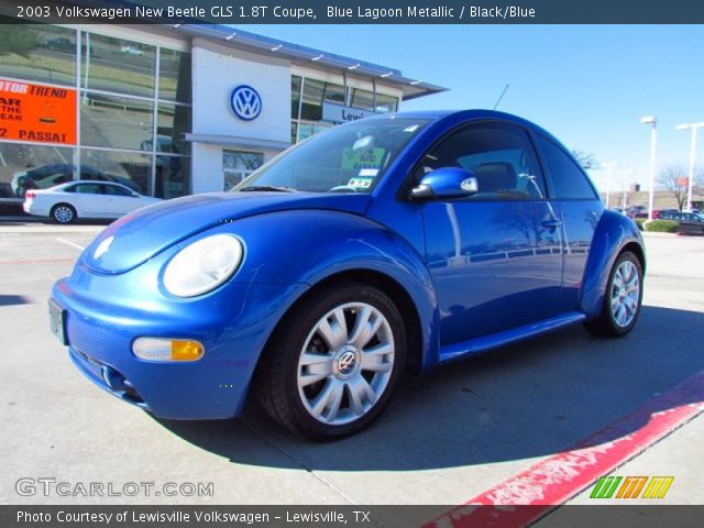 2003 Volkswagen New Beetle GLS 1.8T Coupe in Blue Lagoon Metallic
