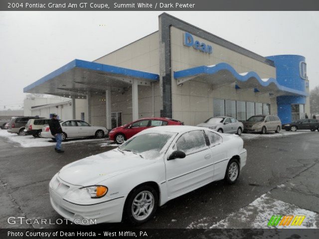 2004 Pontiac Grand Am GT Coupe in Summit White