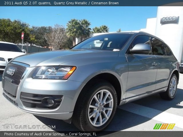 2011 Audi Q5 2.0T quattro in Quartz Grey Metallic