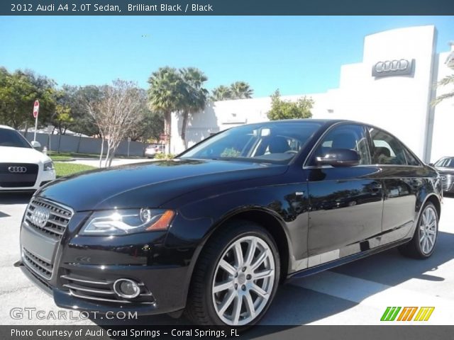 2012 Audi A4 2.0T Sedan in Brilliant Black