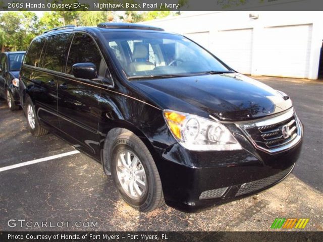 2009 Honda Odyssey EX-L in Nighthawk Black Pearl