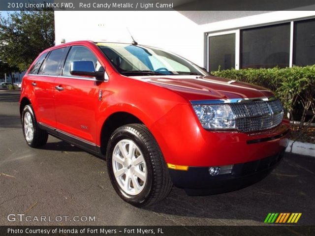 2010 Lincoln MKX FWD in Red Candy Metallic