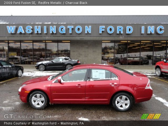 2009 Ford Fusion SE in Redfire Metallic