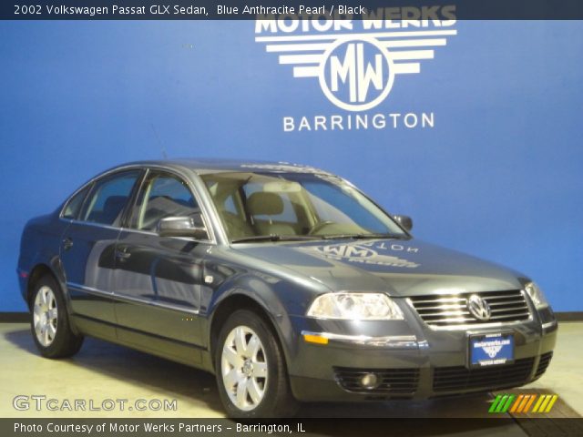 2002 Volkswagen Passat GLX Sedan in Blue Anthracite Pearl