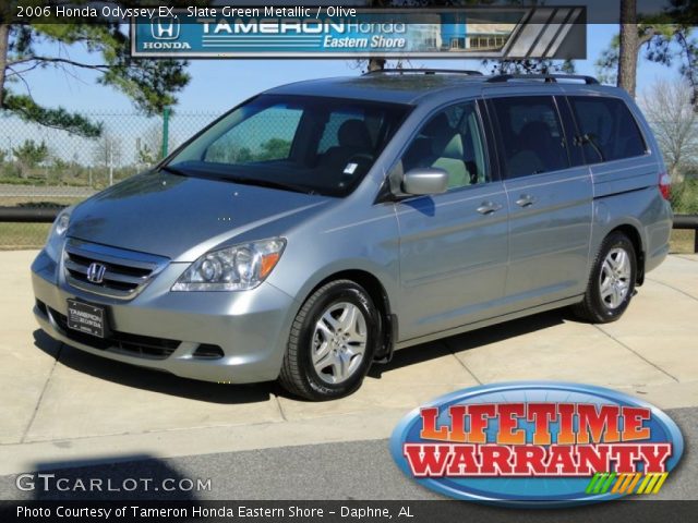 2006 Honda Odyssey EX in Slate Green Metallic