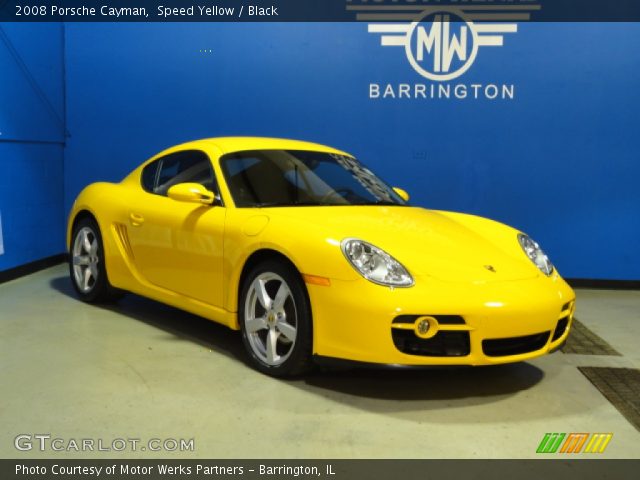 2008 Porsche Cayman  in Speed Yellow