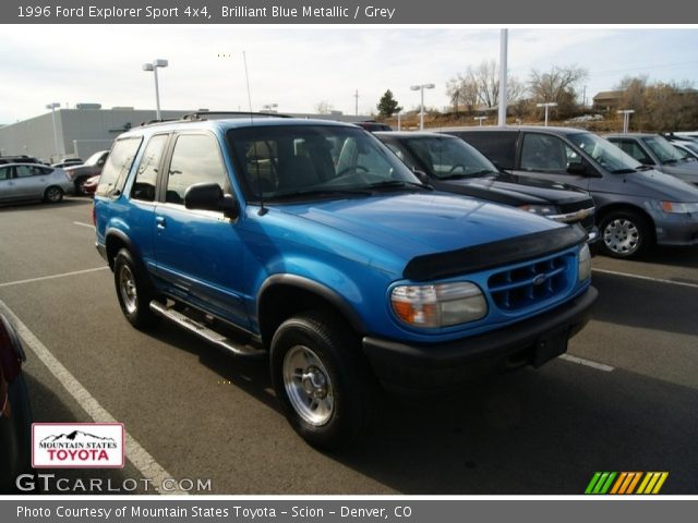 1996 Ford Explorer Sport 4x4 in Brilliant Blue Metallic