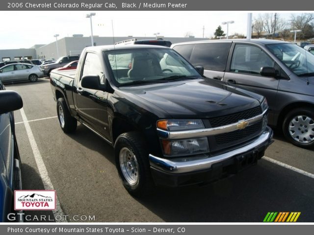 2006 Chevrolet Colorado Regular Cab in Black