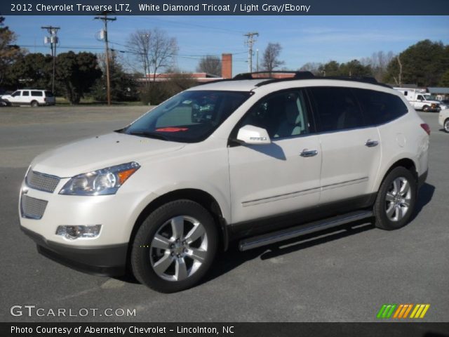 2012 Chevrolet Traverse LTZ in White Diamond Tricoat