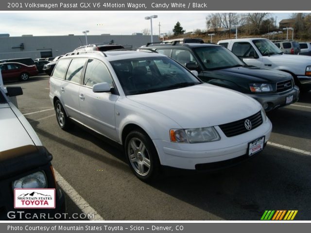 2001 Volkswagen Passat GLX V6 4Motion Wagon in Candy White