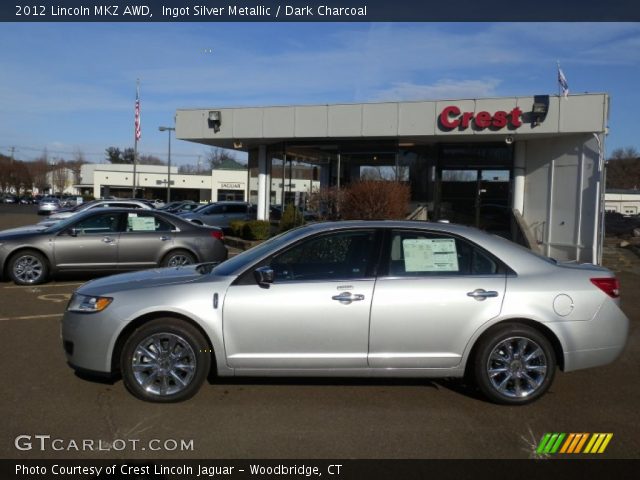 2012 Lincoln MKZ AWD in Ingot Silver Metallic